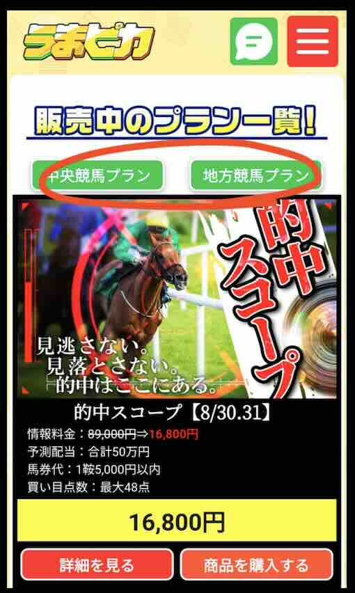 うまピカという競馬予想サイトが提供する競馬予想
